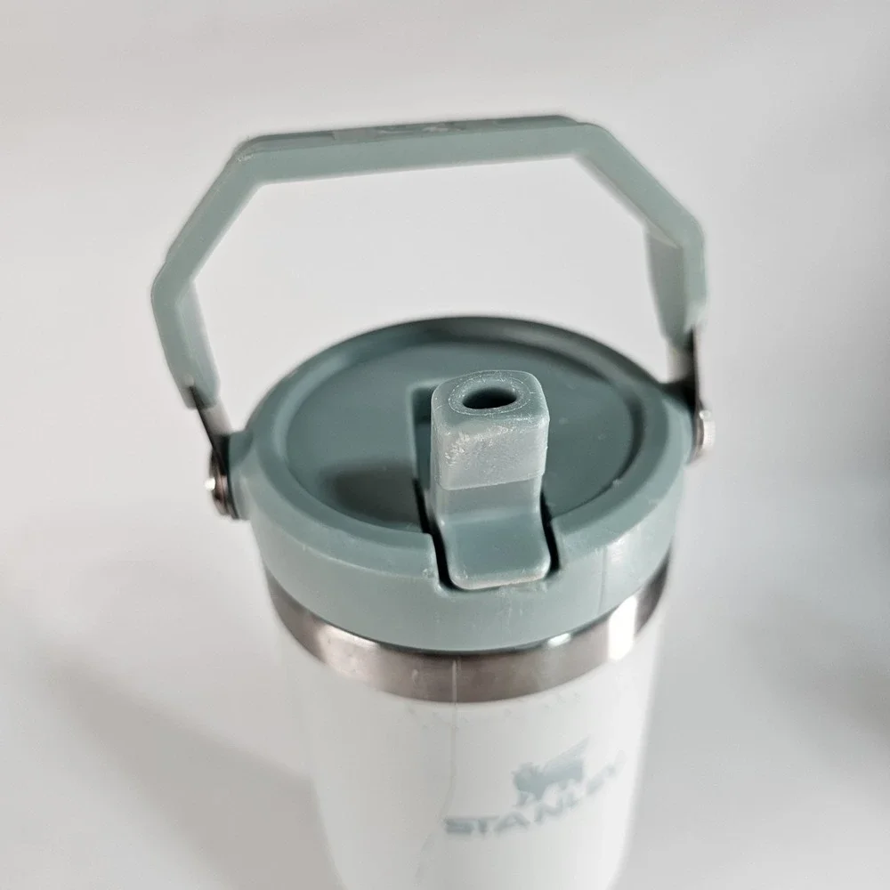 Stanley MIST The IceFlow Flip Straw Tumbler 30oz Light Blue Insulated Cup Handle - Picture 3 of 10